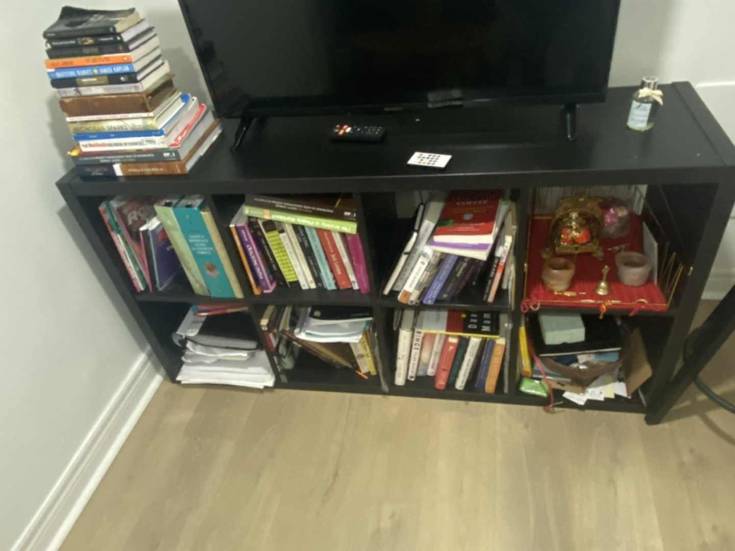 KALLAX Shelf Unit BLACK-BROWN