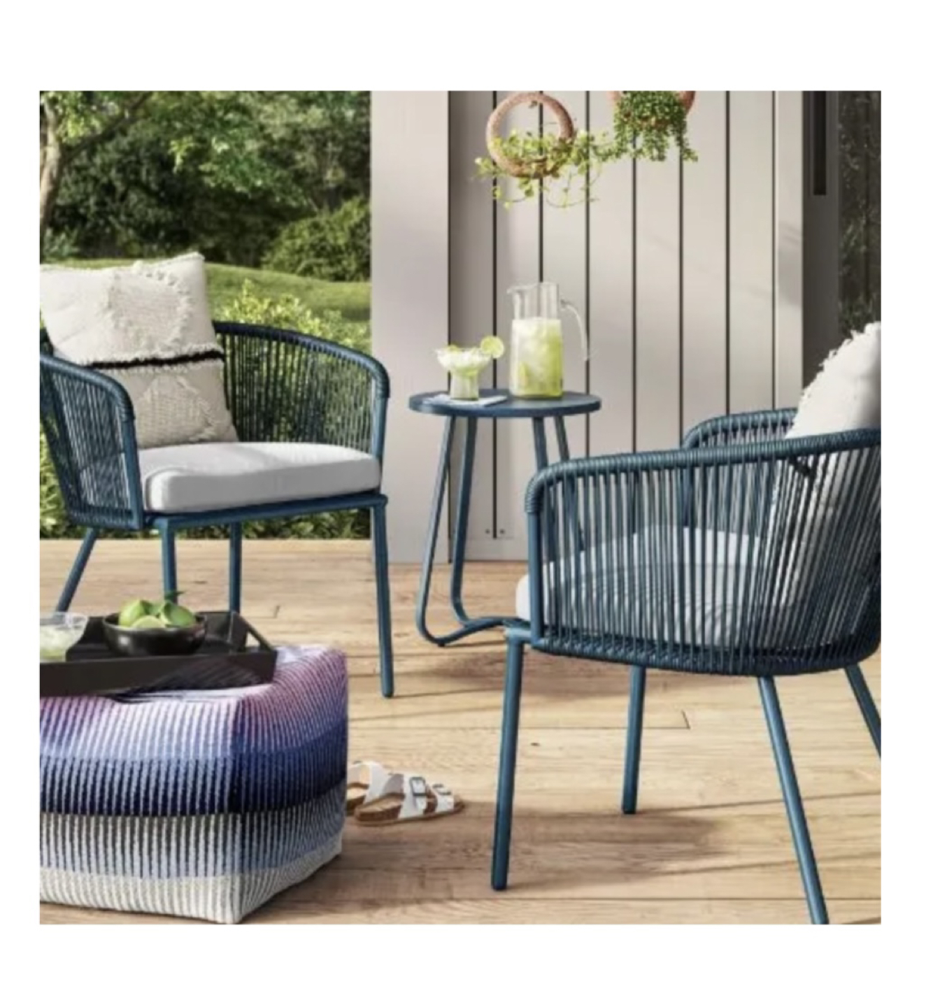 GARDEN SET (2 chairs + 1 small table)