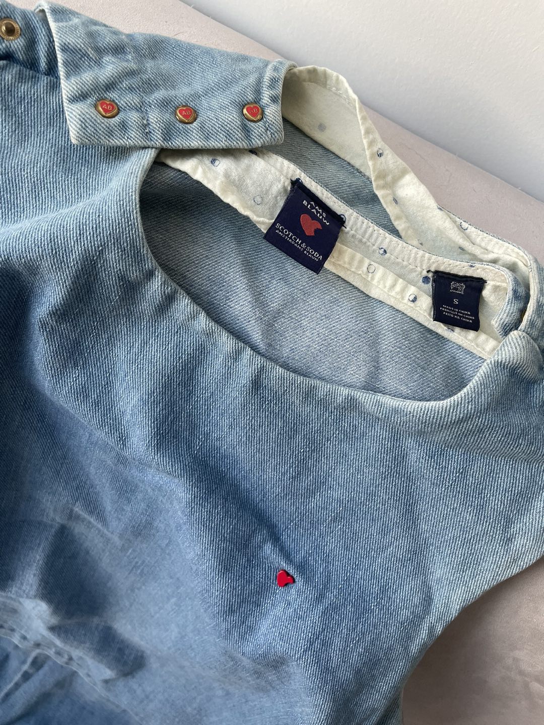 Scotch & Soda Denim Romper
