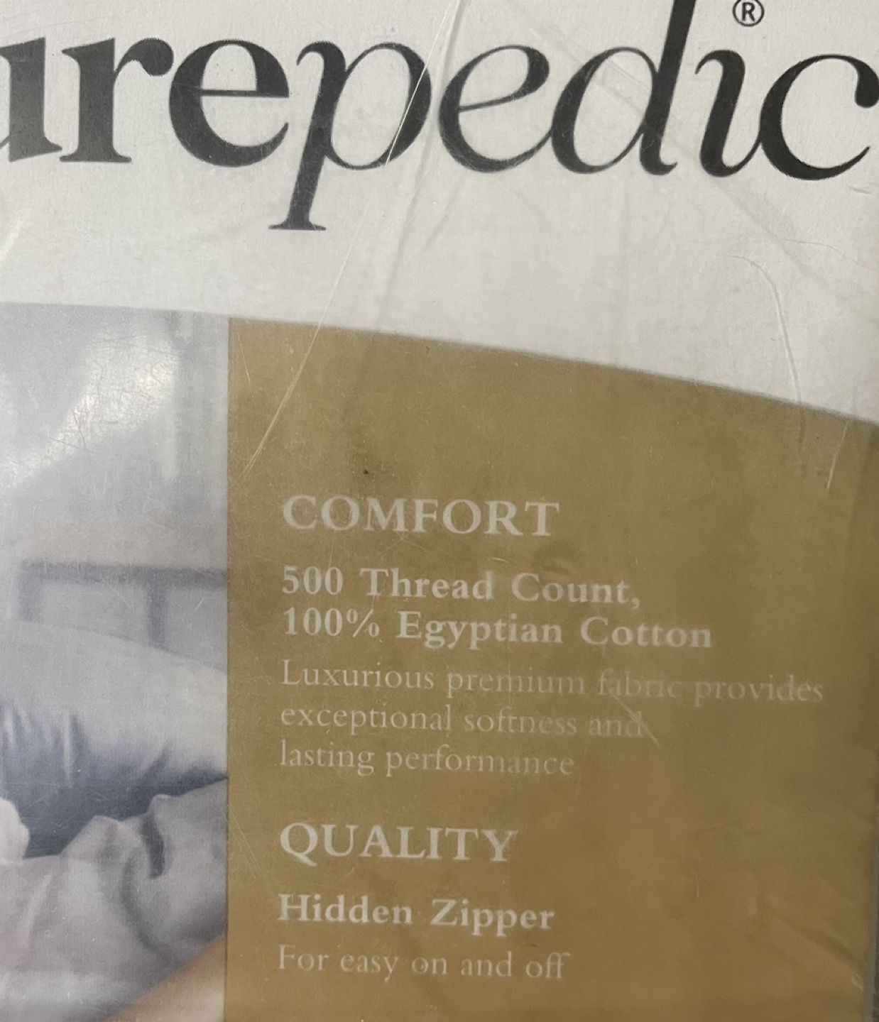 Egyptian cotton 500 thread  count pillow cover image indicator(4)