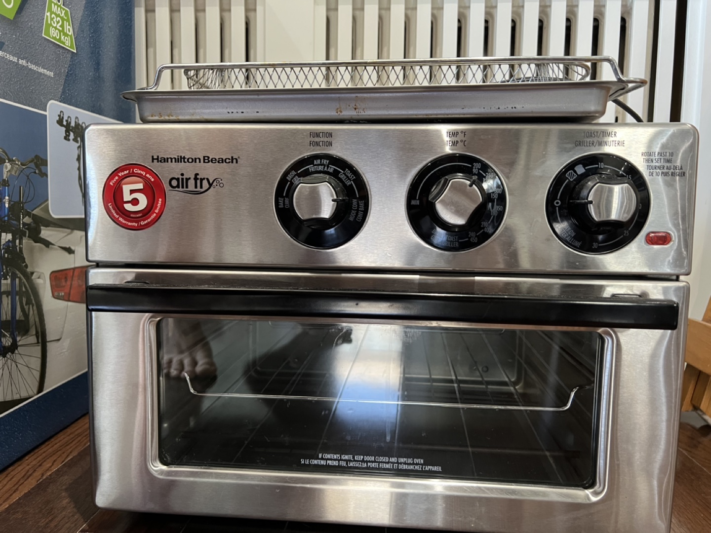 Hamilton Beach Toaster Oven Airfryer