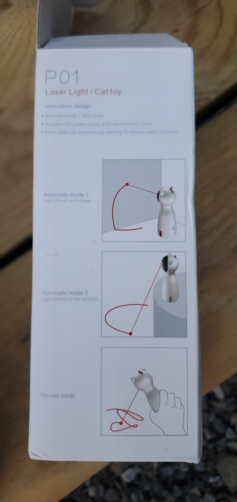 💰Cat Interactive lazer toy automatic lazer pointer image indicator(3)