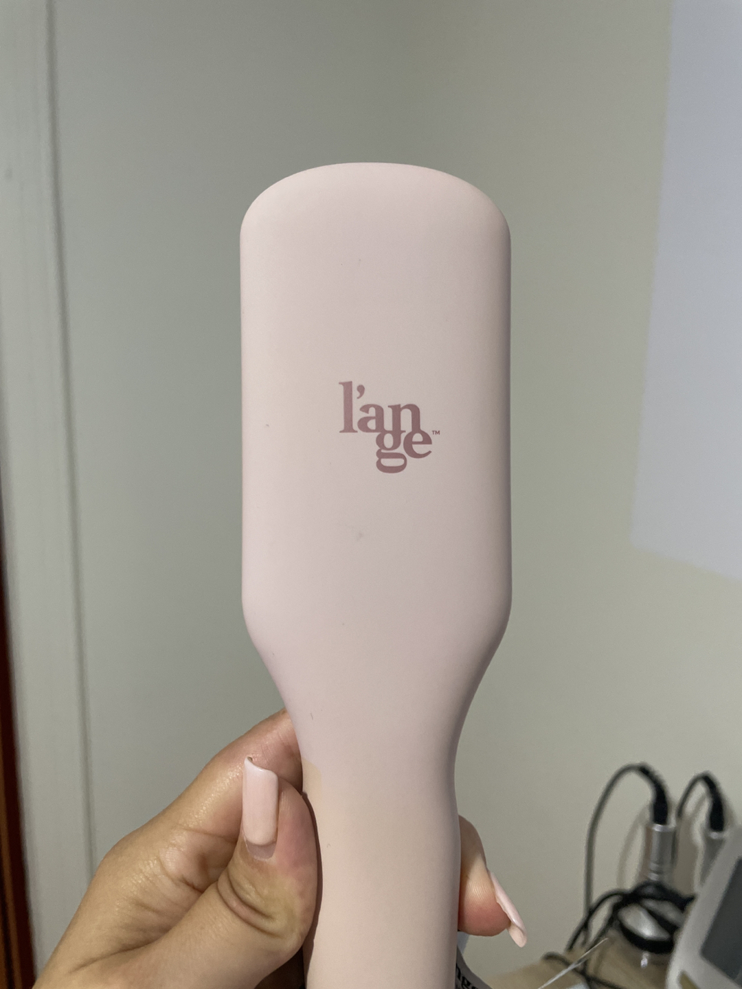 Lange ceramic hair straightening brush - photo 2