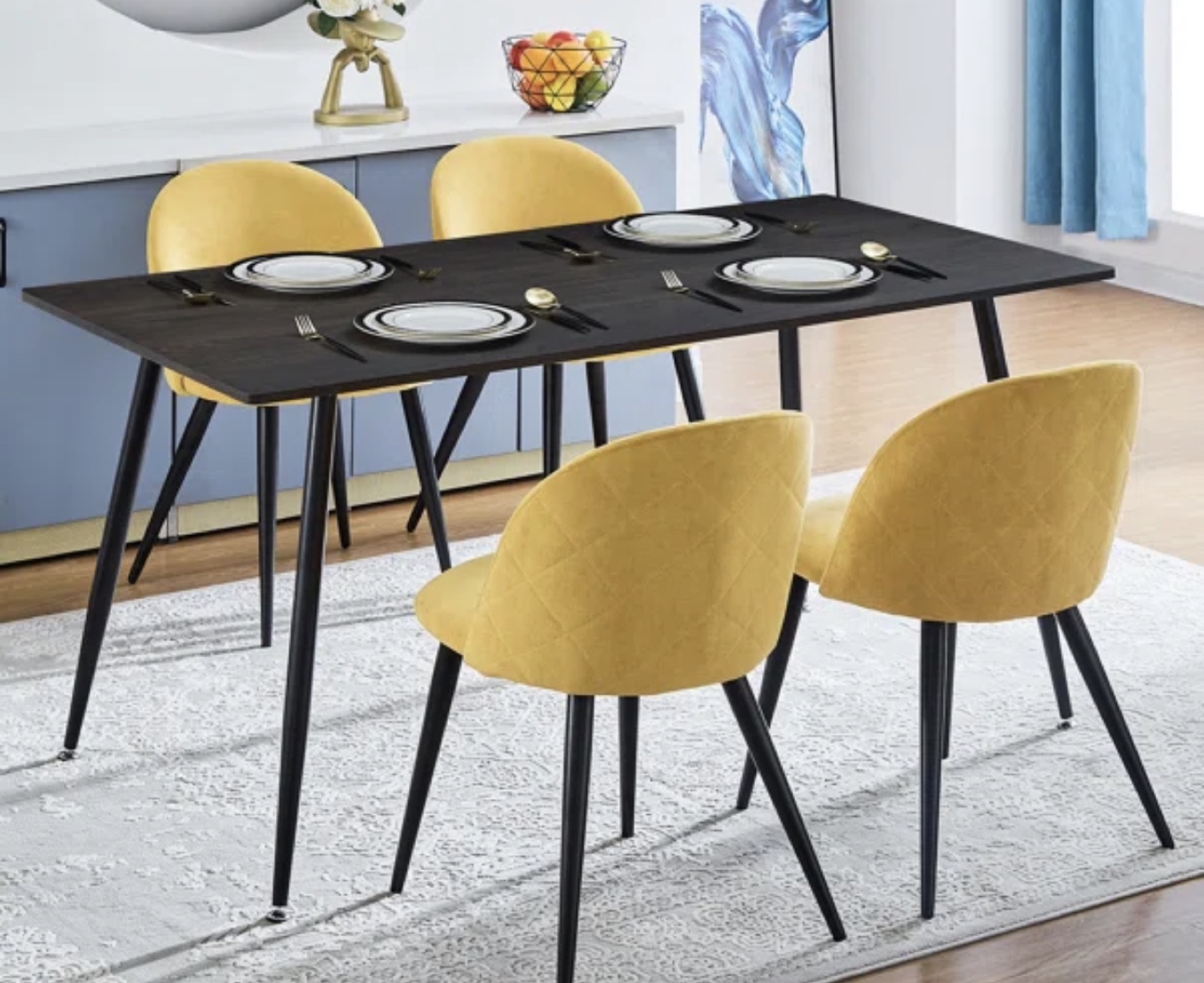 Dining chairs (4 chairs) thumbnail