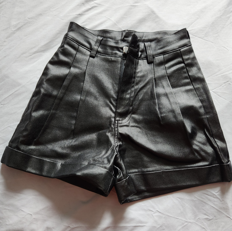Faux Leather Shorts thumbnail