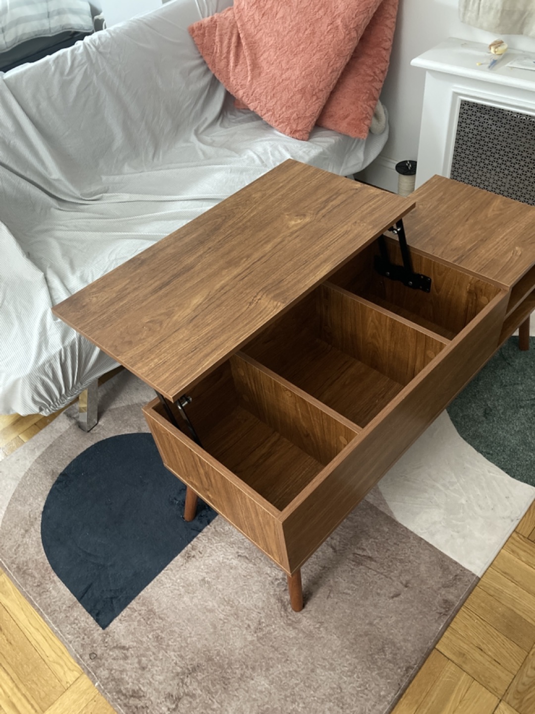 Lift top coffee table - photo 2