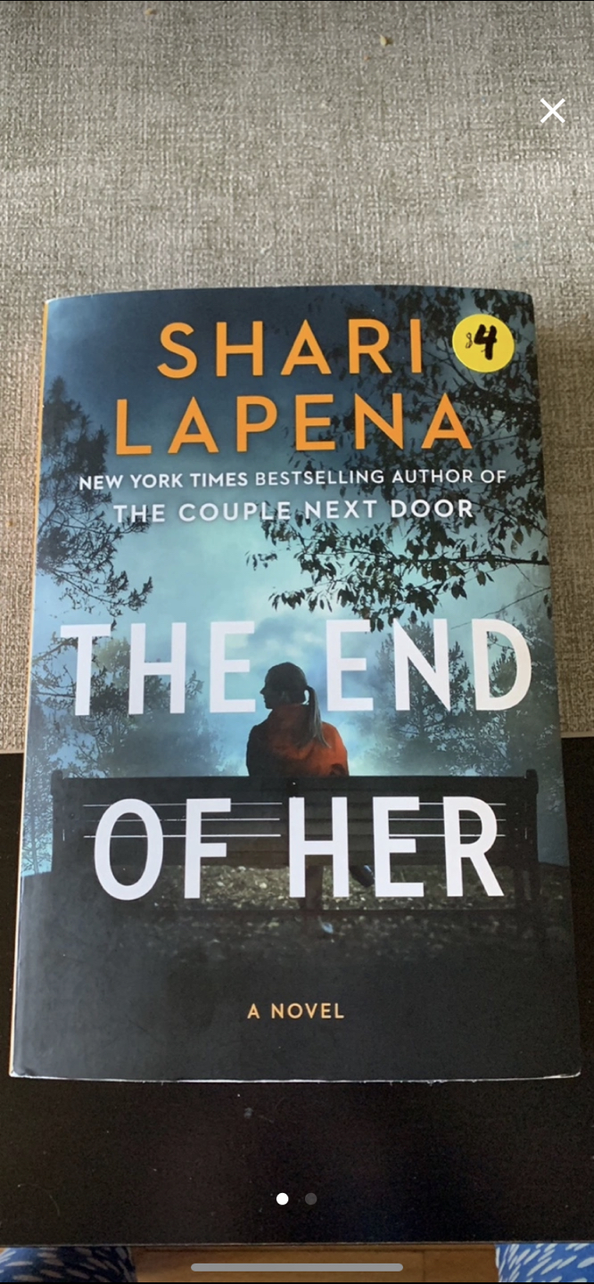 The end of her by Shari Lapena thumbnail