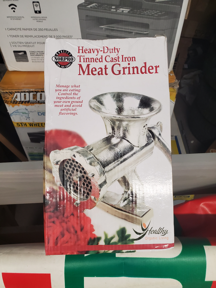 Norpro Heavy-Duty Meat Grinder thumbnail