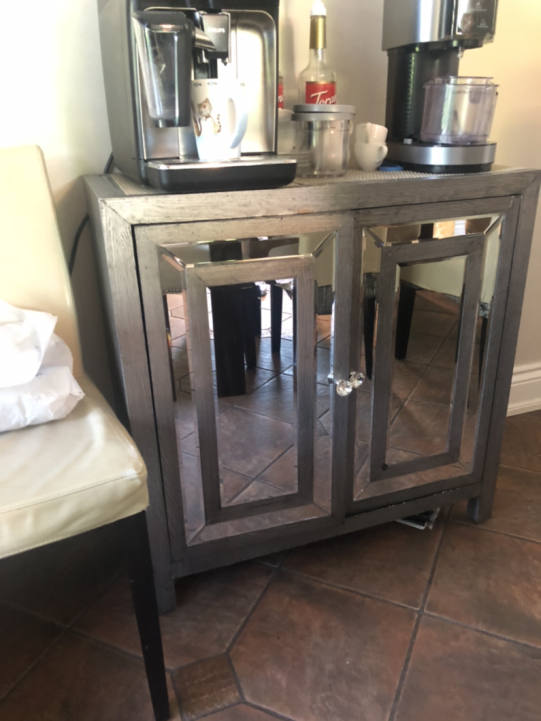 Mirrored Cabinet