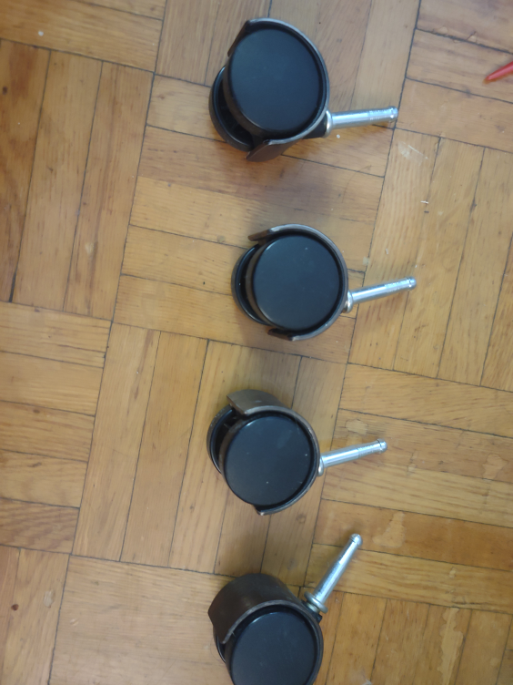 Caster Wheels for Cabinets and Chairs