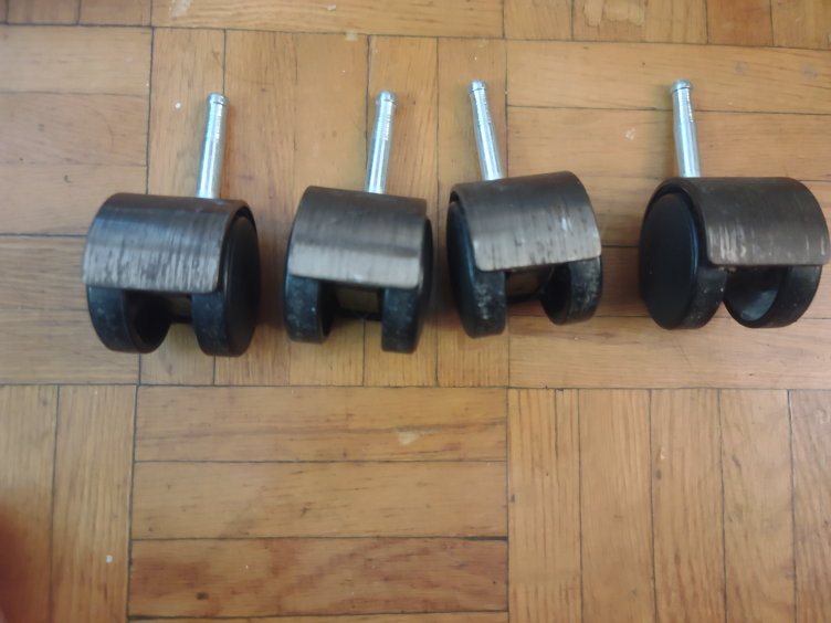 Caster Wheels for Cabinets and Chairs - photo 2
