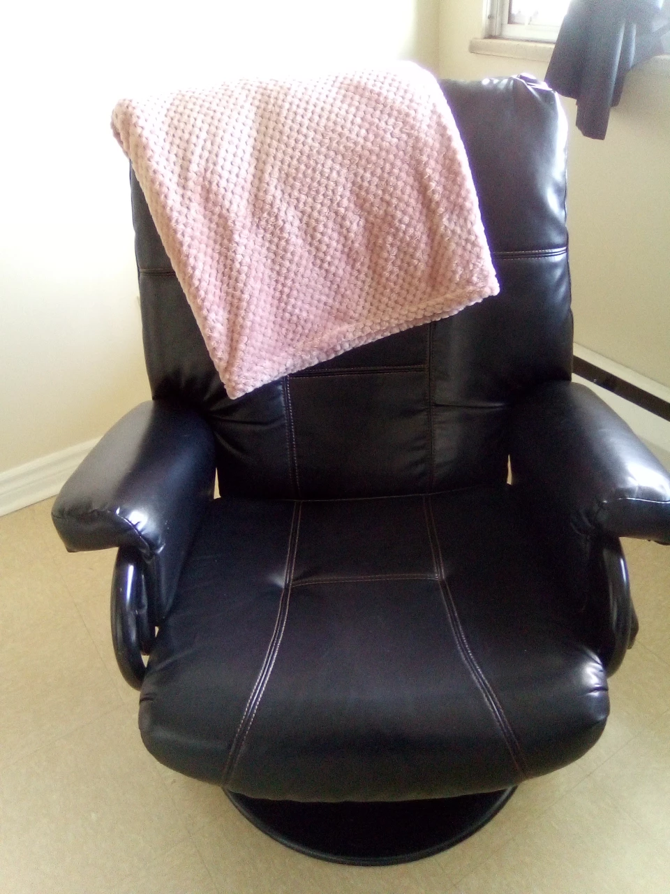 Swivel Black Chair 