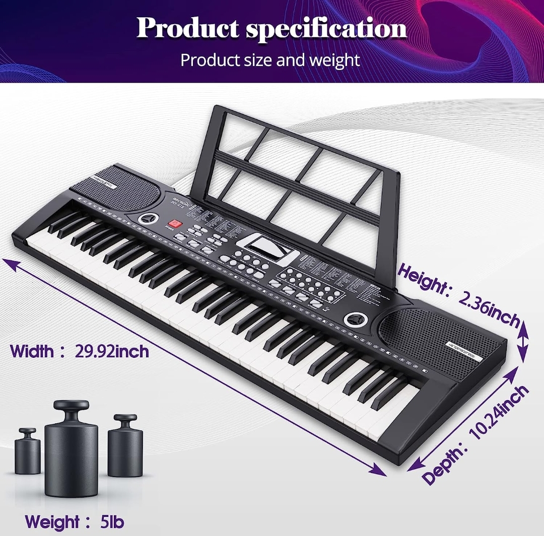 Keyboard Piano 61 Keys - photo 5
