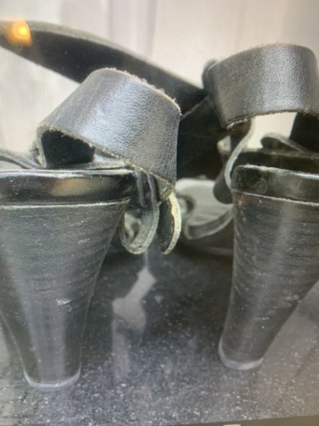 Franco Sarto open toe high heels, 3 inch sandals image indicator(5)