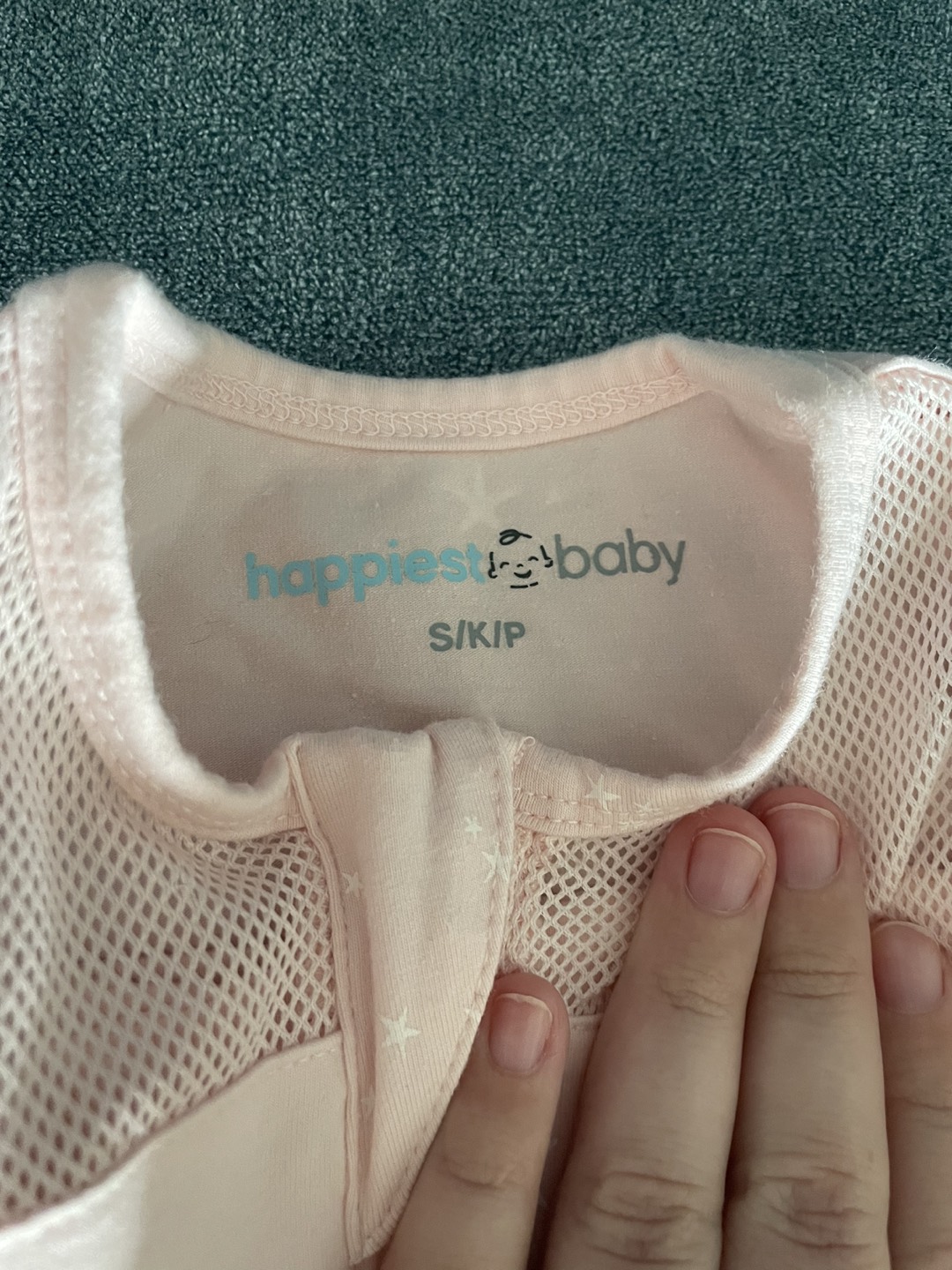 Happiest Baby Sleepea 5-Second Swaddle, Small, Pink Stars - photo 2