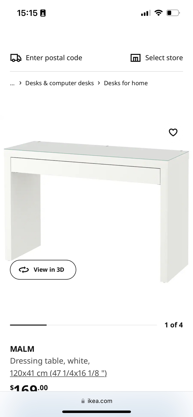 Ikea MALM Dressing Table - photo 2