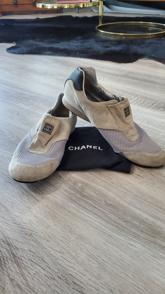 authentic chanel trainers  - photo 3