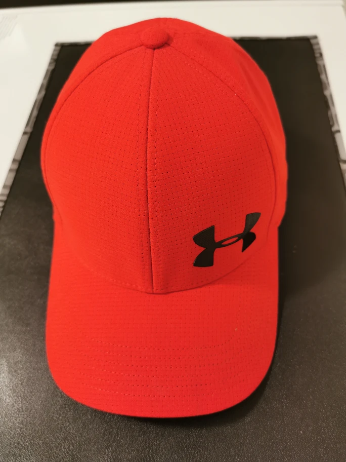 💰Red Under Armour Men's Baseball Hat 🧢 thumbnail