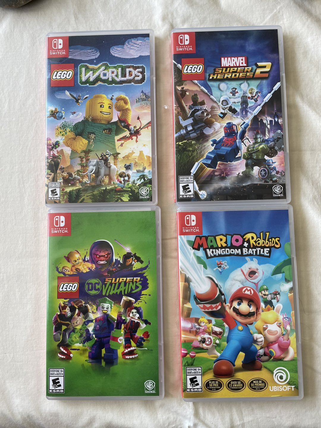 Lot of  4 Nintendo Switch games