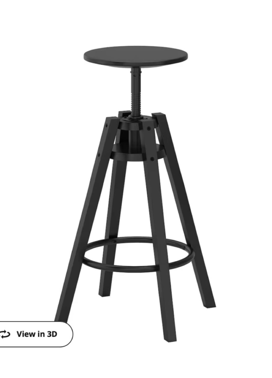 BLACK STOOLS (3) $40 each