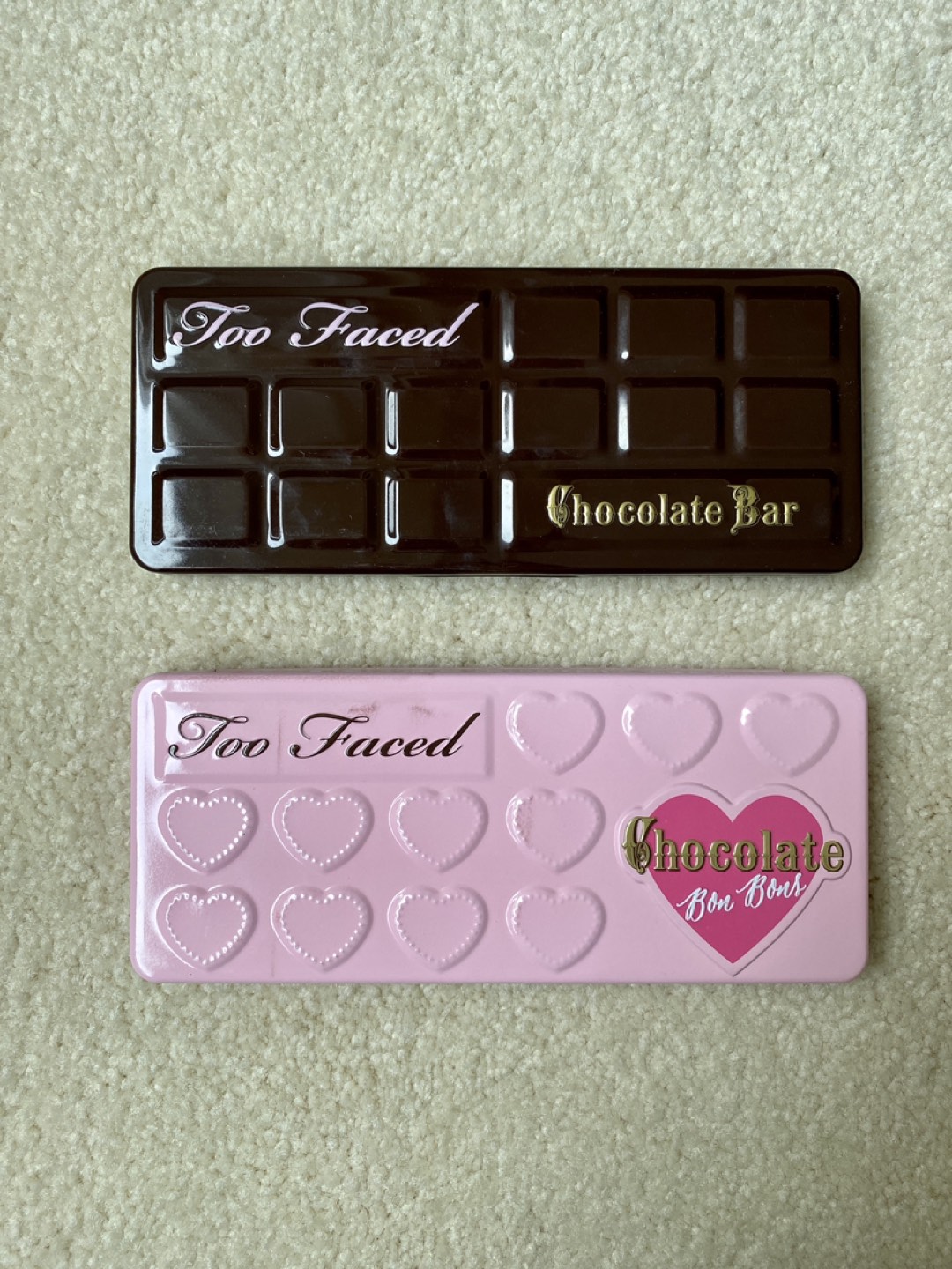 2 Too Faced Eyeshadow Makeup Palettes (Lightly-Used) image indicator(4)