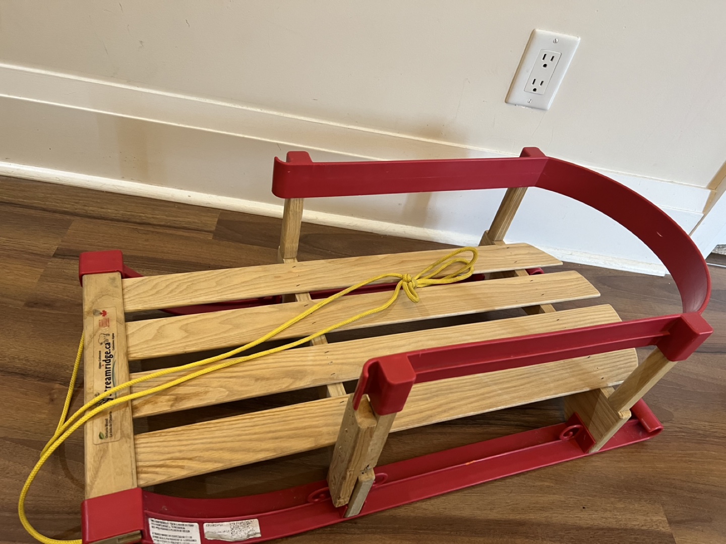 Wooden sled - photo 4