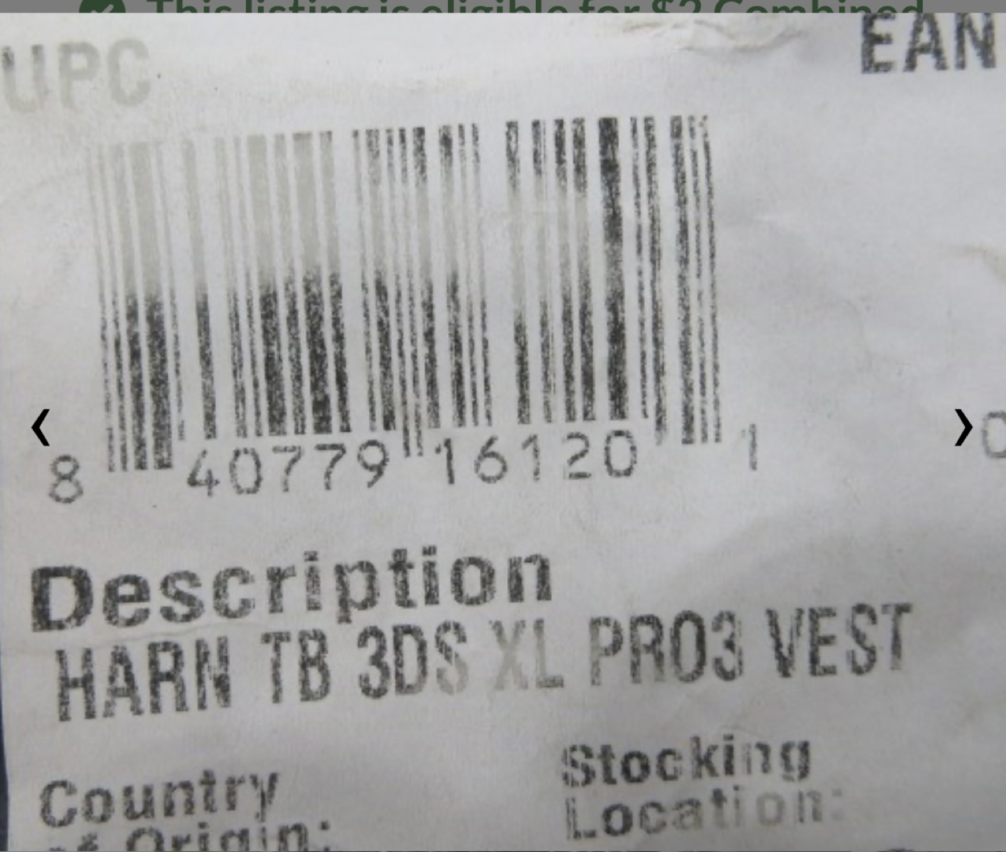 ** Brand New ** VEST-STYLE safety Harness XL image indicator(3)