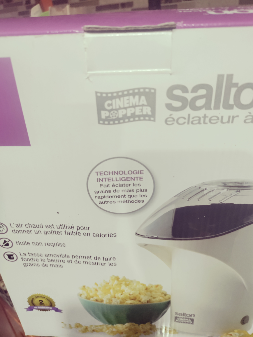 Salton popcorn maker - photo 2