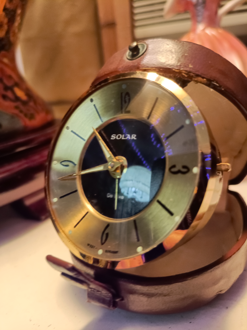 Vintage German Travel Alarm Clock by Solar - photo 2
