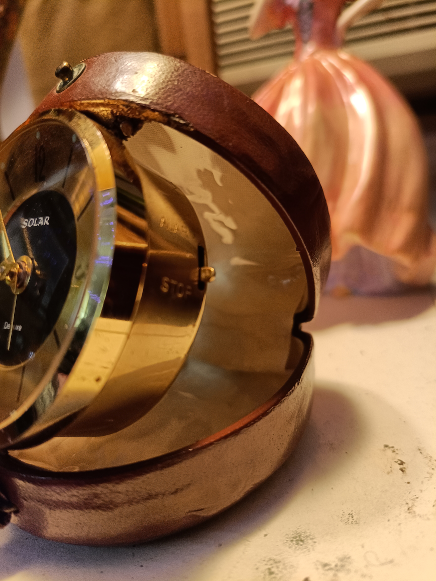 Vintage German Travel Alarm Clock by Solar - photo 3