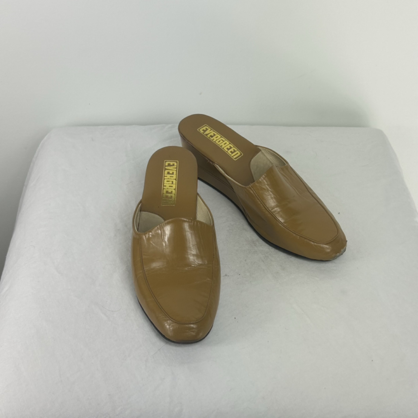 Vintage Evergreen Wedge Shoes - photo 2