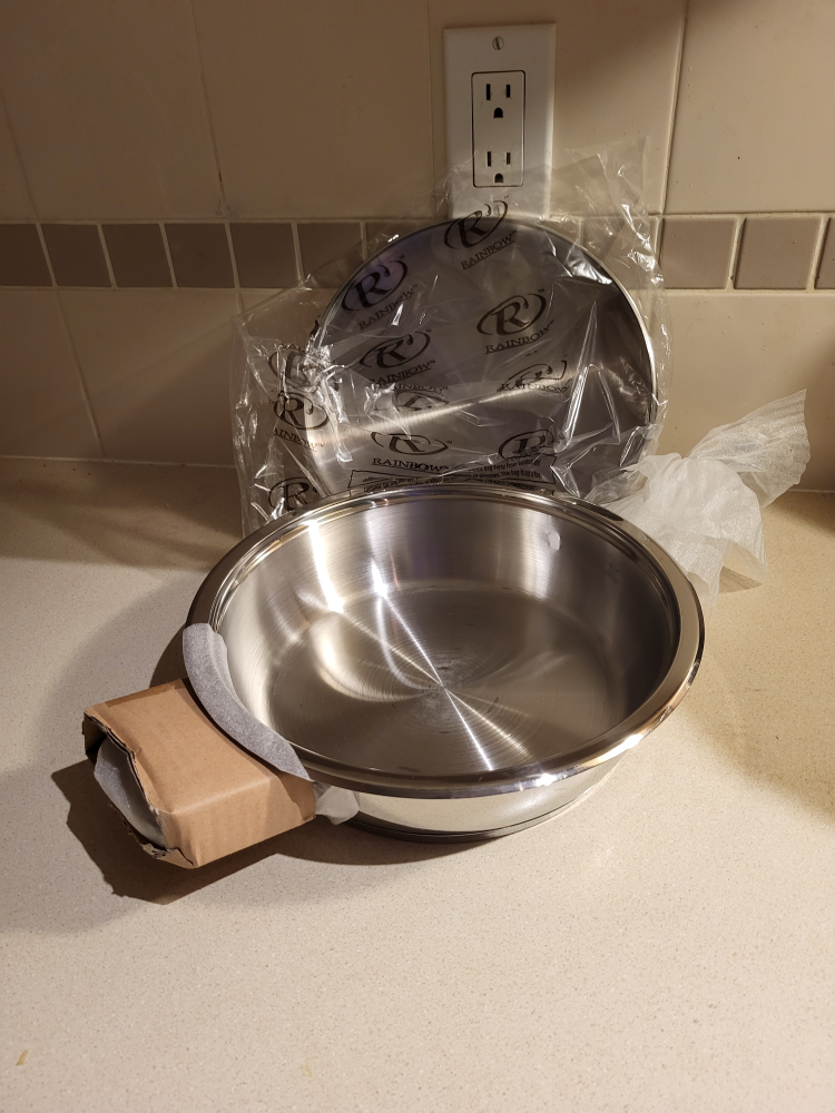 Surgical stainless pan