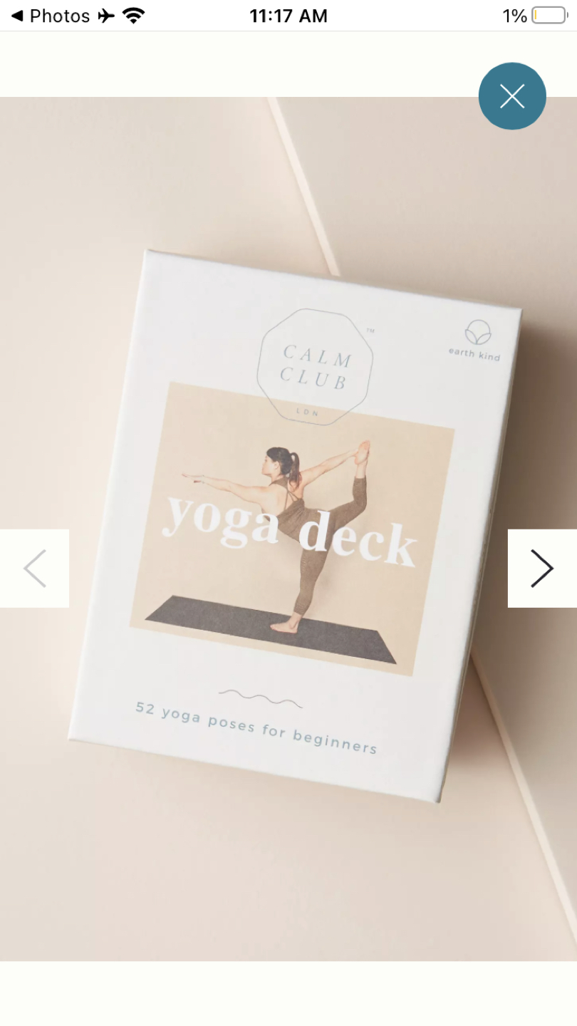 Yoga Poses 52 card deck thumbnail