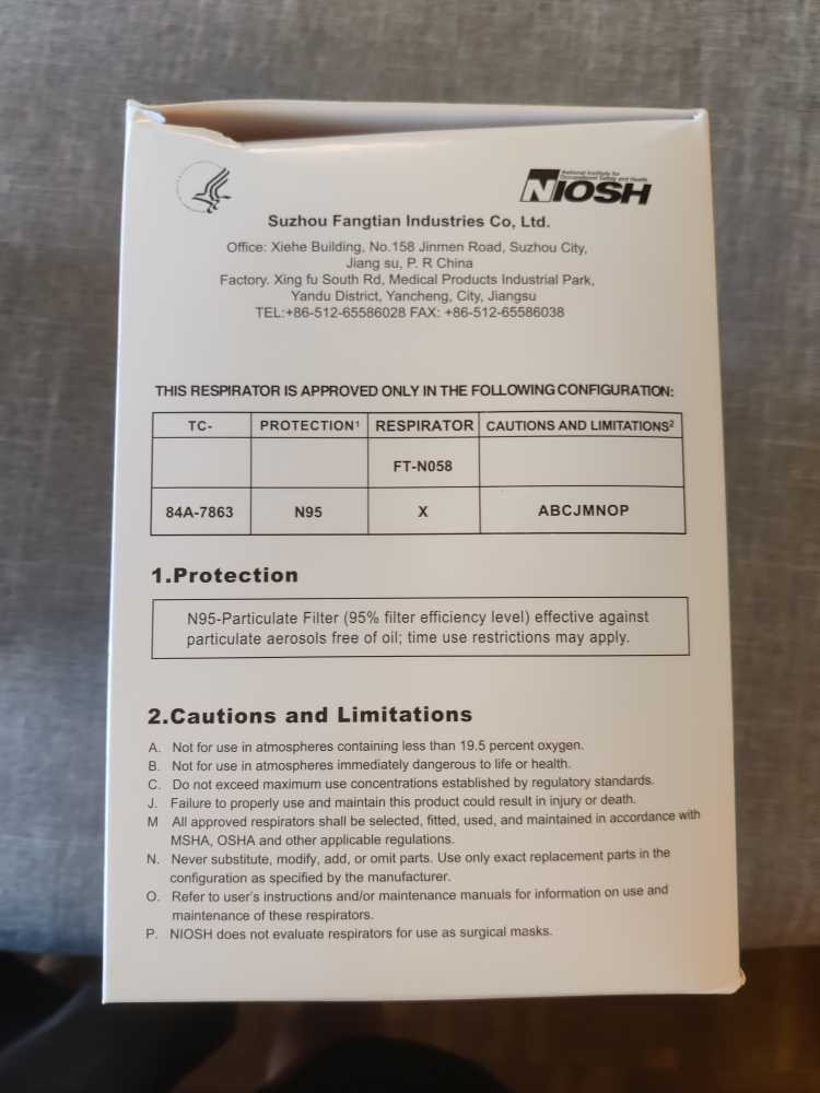 BRAND NEW N95 MASKS - photo 2