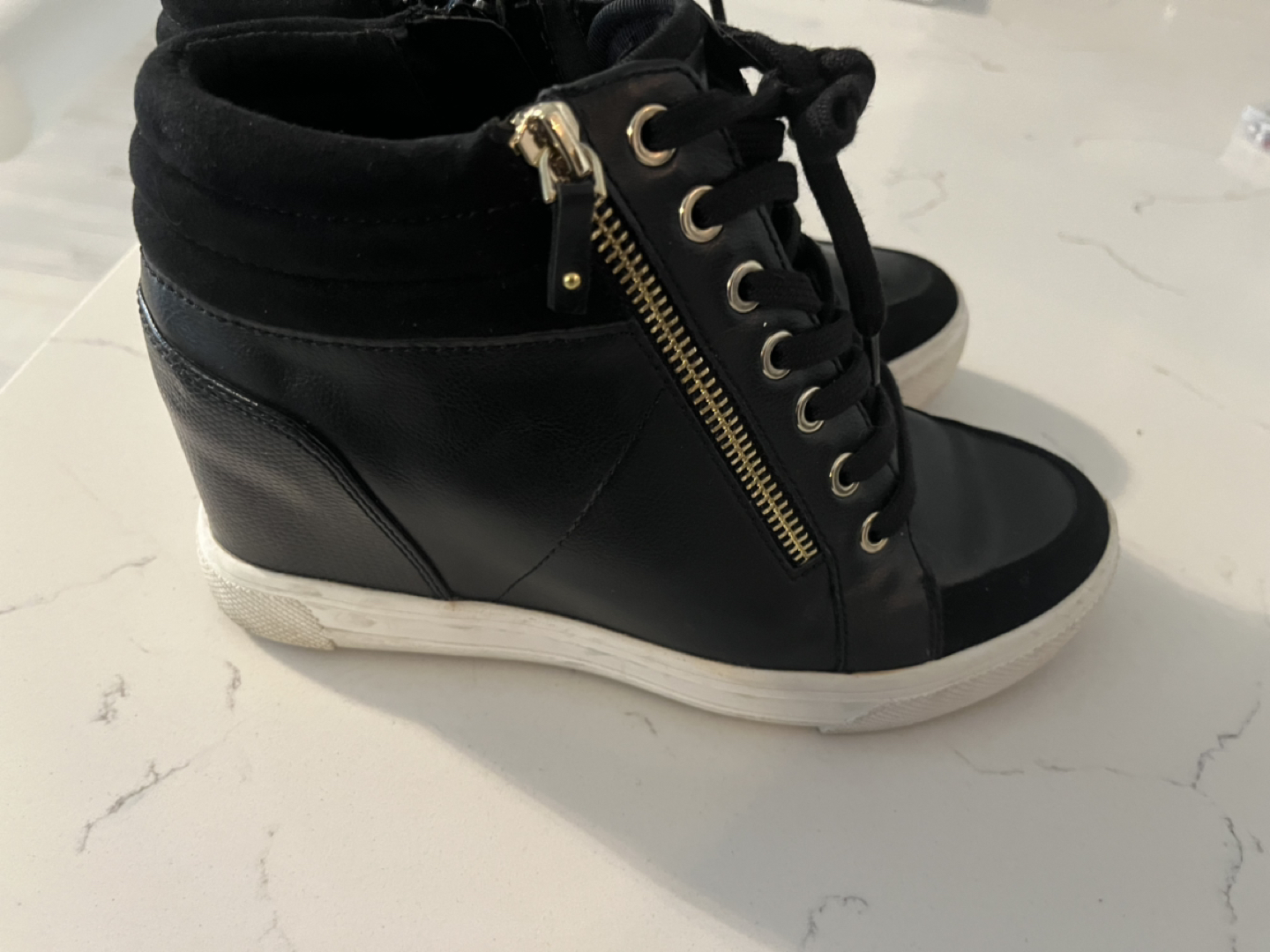 Aldo High Top Wedge Sneakers image indicator(3)
