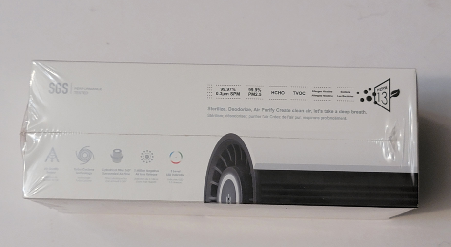 myGEKOgear Cyclone O2 Portable Air Purifier with HEPA Filter - photo 4