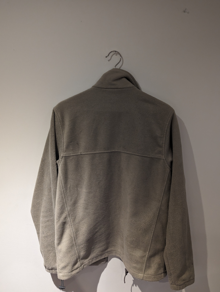 Columbia gray fleece jacket mens Small S #freecycle - photo 2