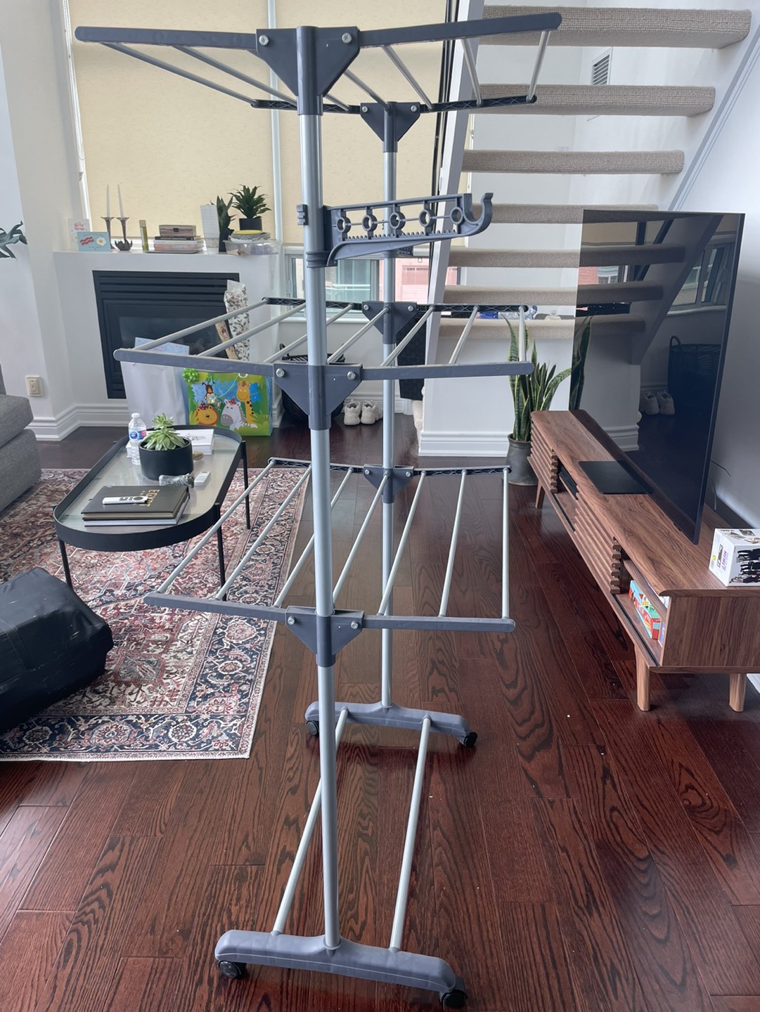 3 Tier Rolling Drying Rack - photo 3