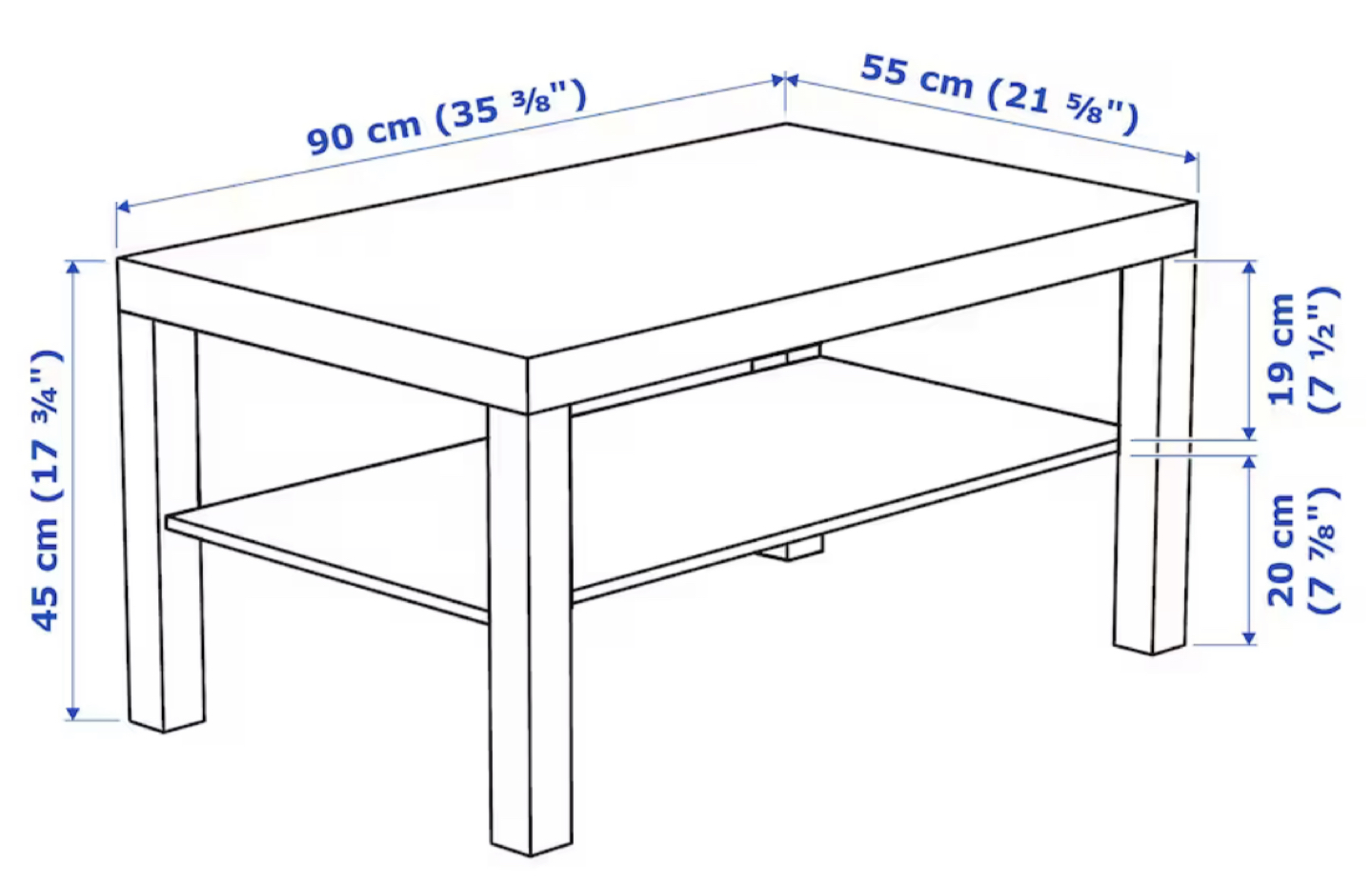 Ikea coffee table - photo 2