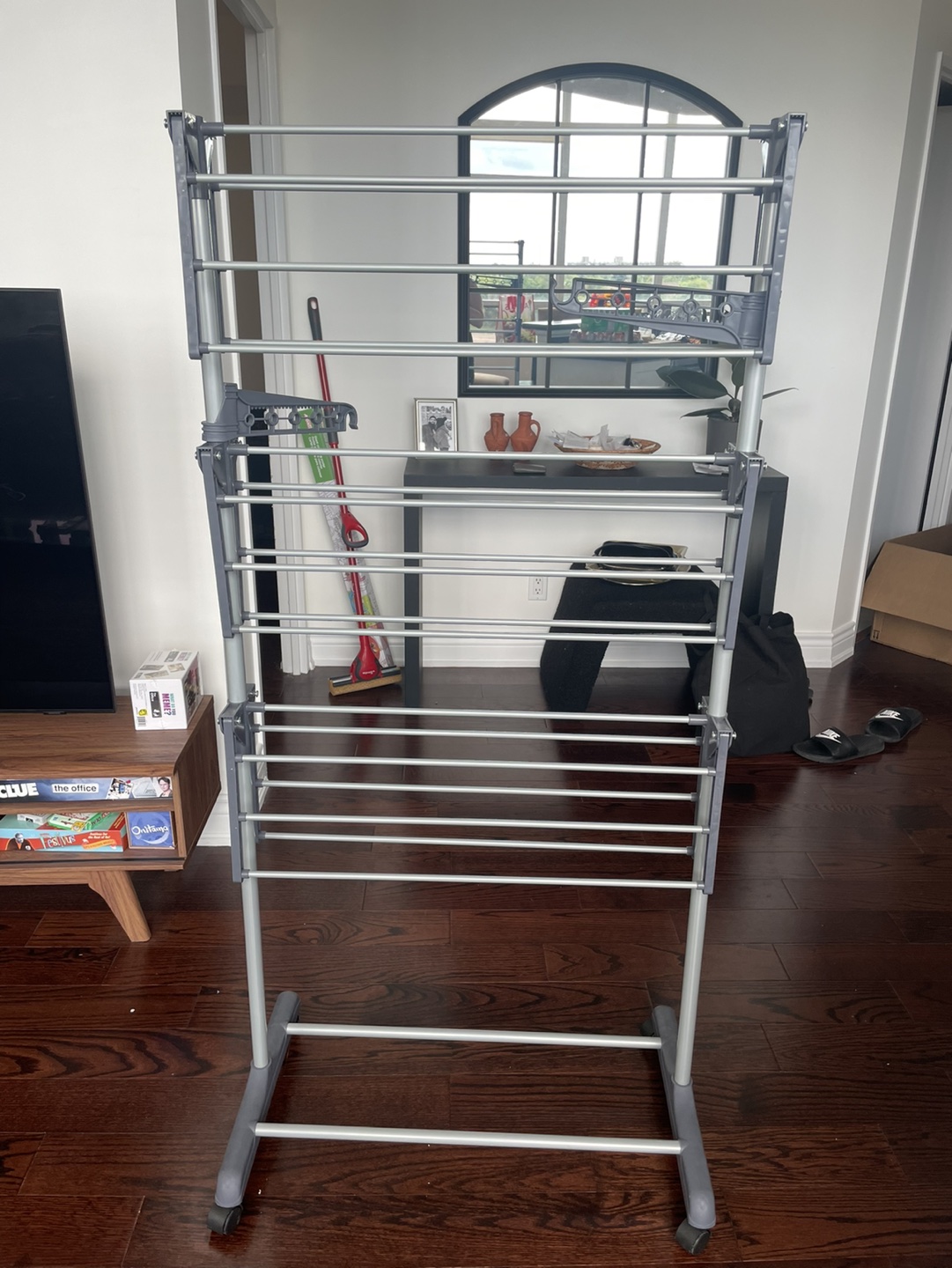 3 Tier Rolling Drying Rack - photo 2