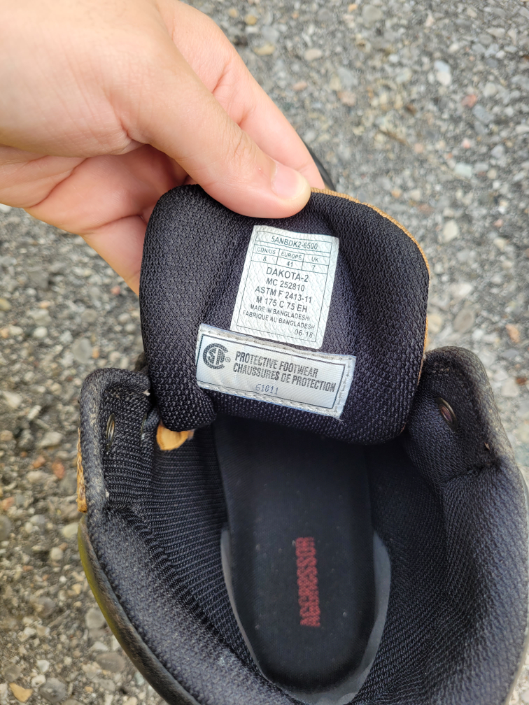 Safety Shoes/ Steel Toe Boots size 8 US need to get rid of - photo 2