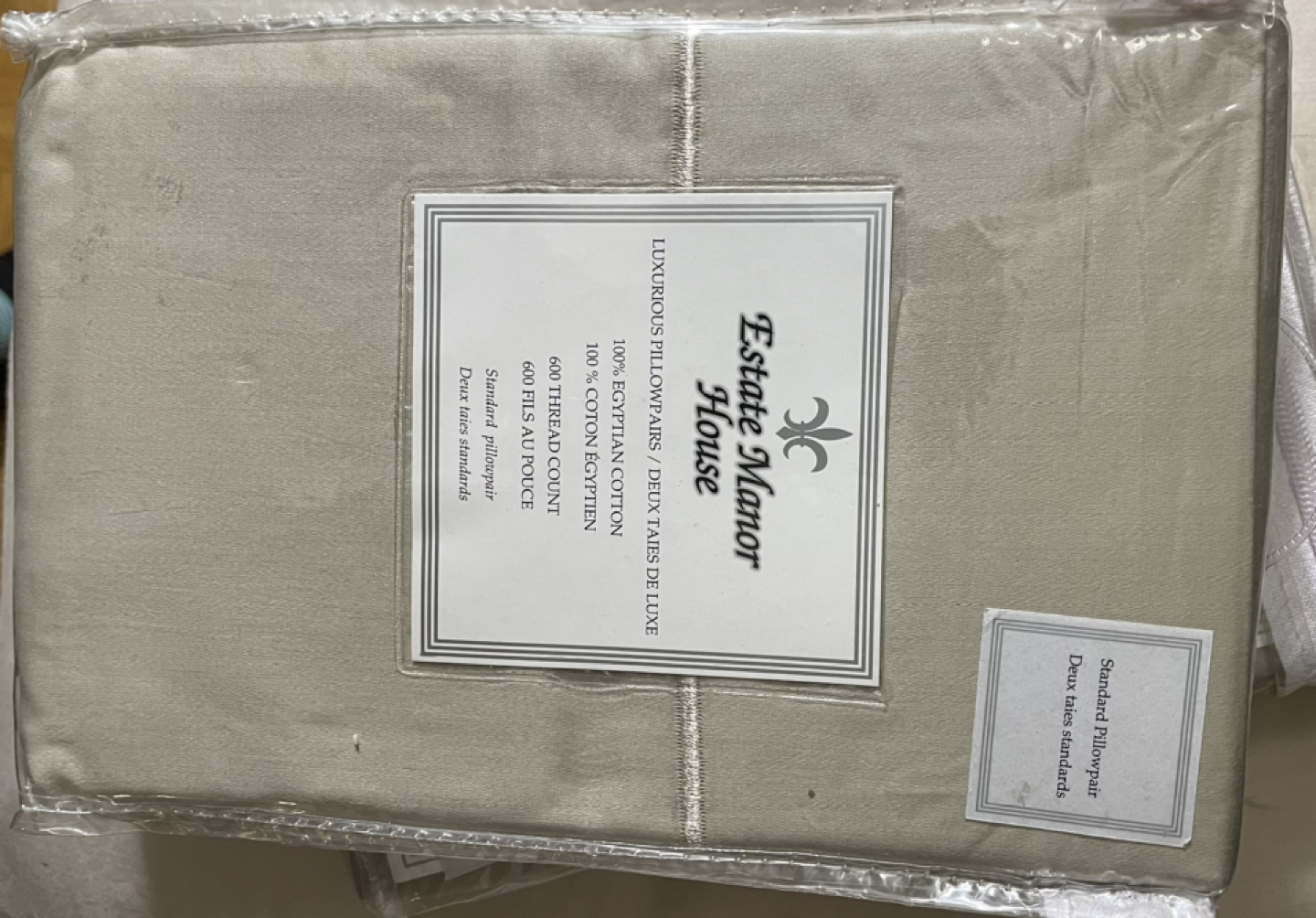 Hundred Percent Egyptian Cotton Pillow Covers thumbnail