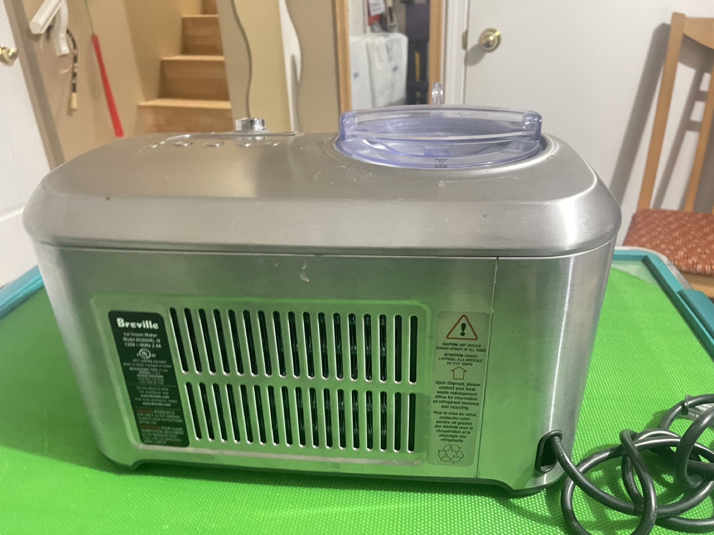 Breville BREBCI600XL "Smart Scoop" 1.5 quarts Ice Cream Maker - photo 2