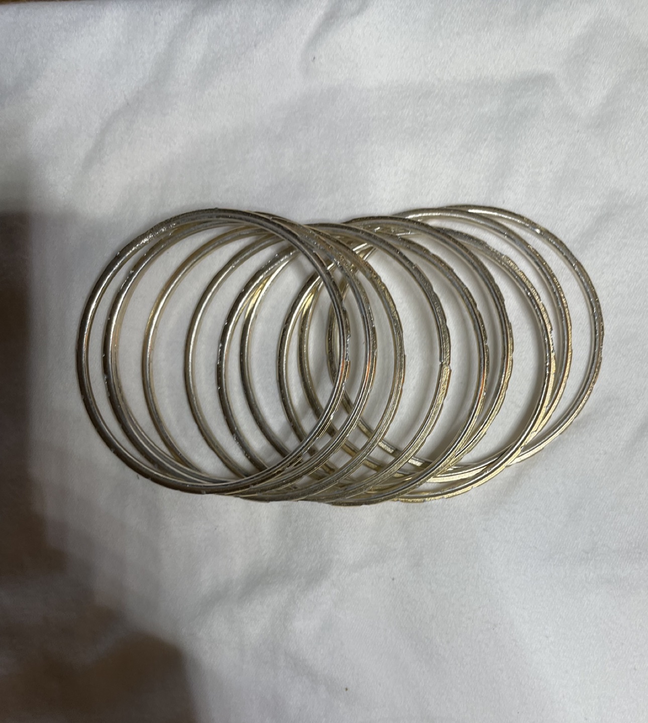 Bangle Bracelets  vintage lot of ten - photo 3