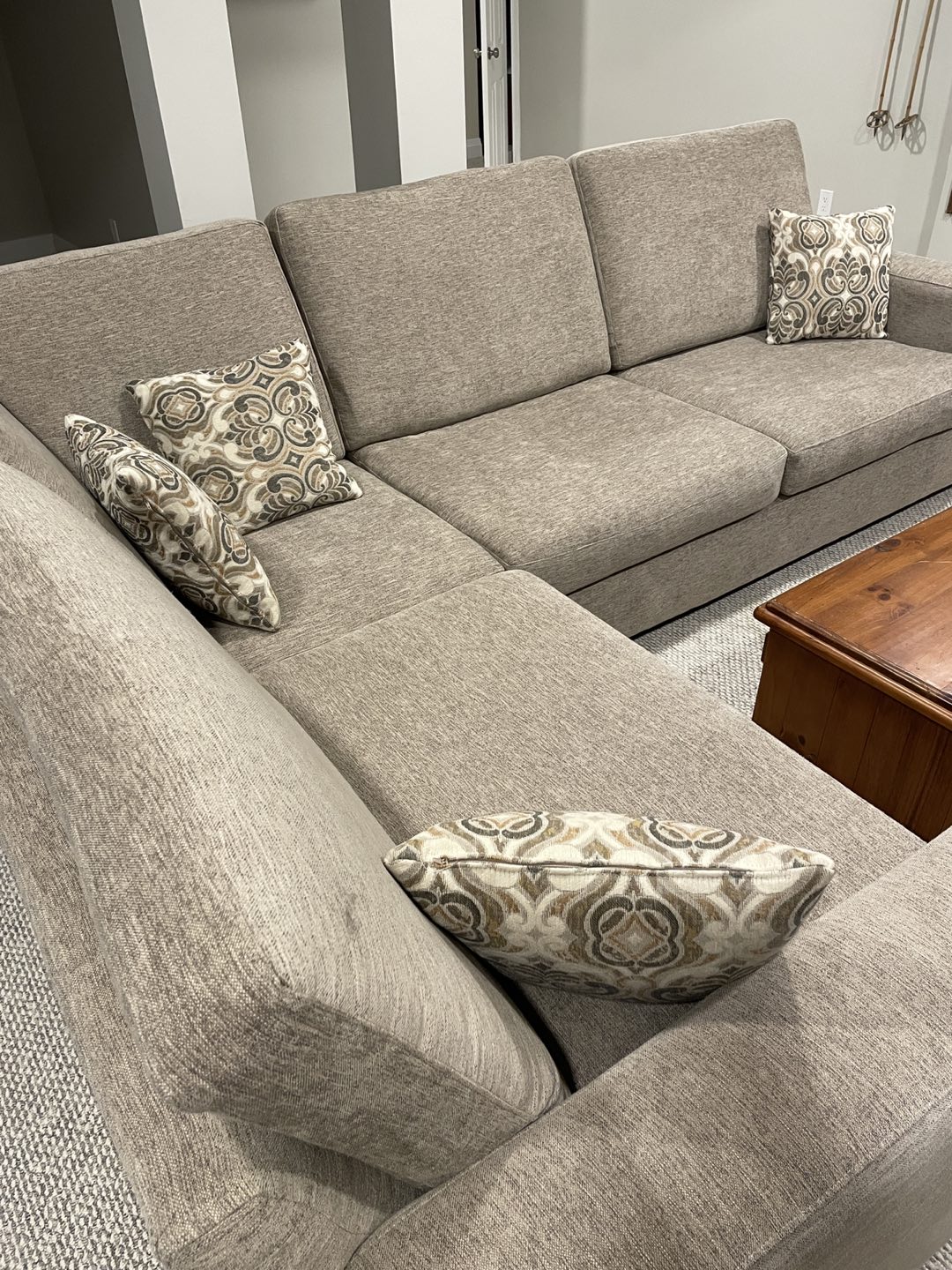 L-shape 2-piece sectional sofa - photo 3