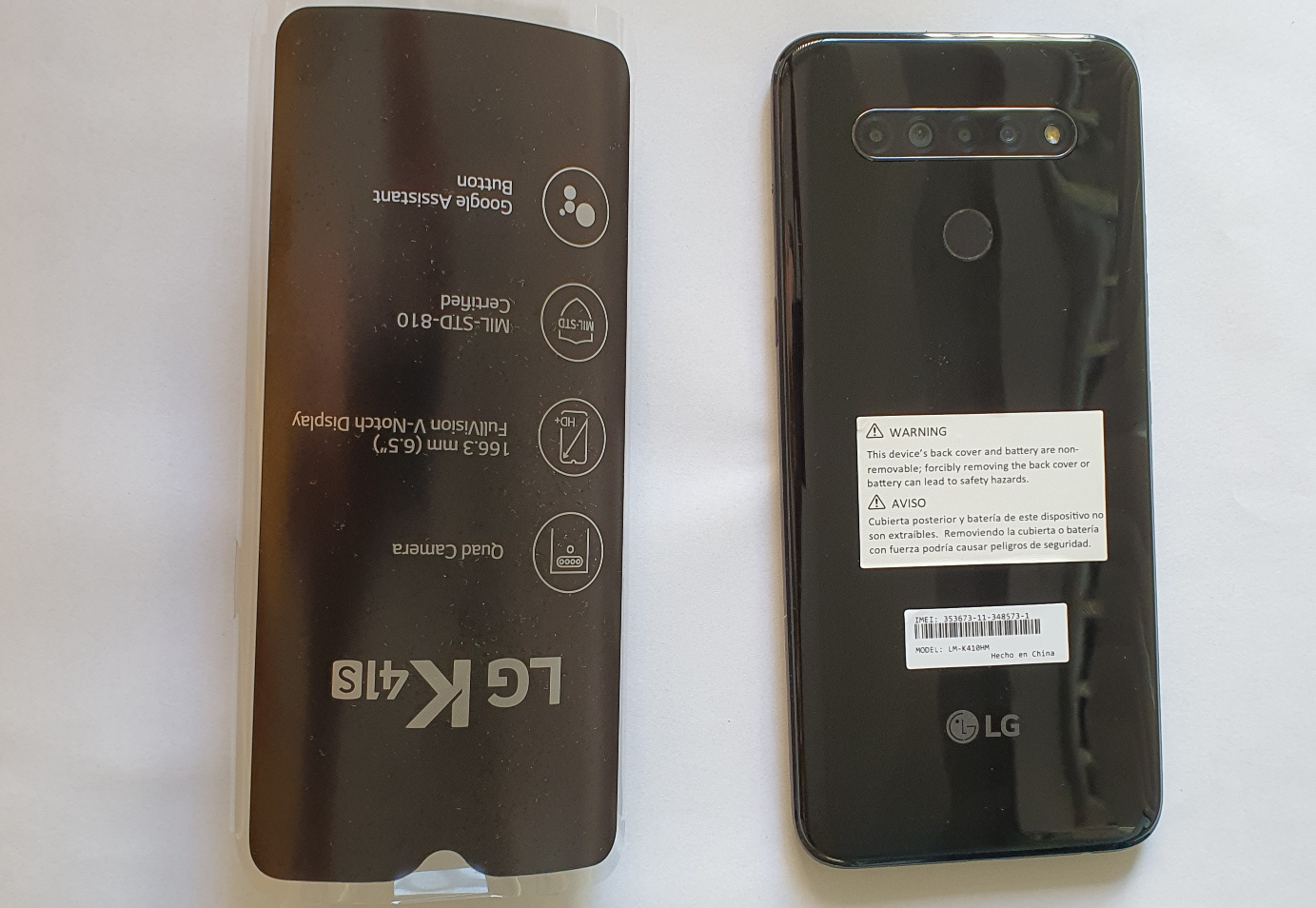 LG K41s - photo 2