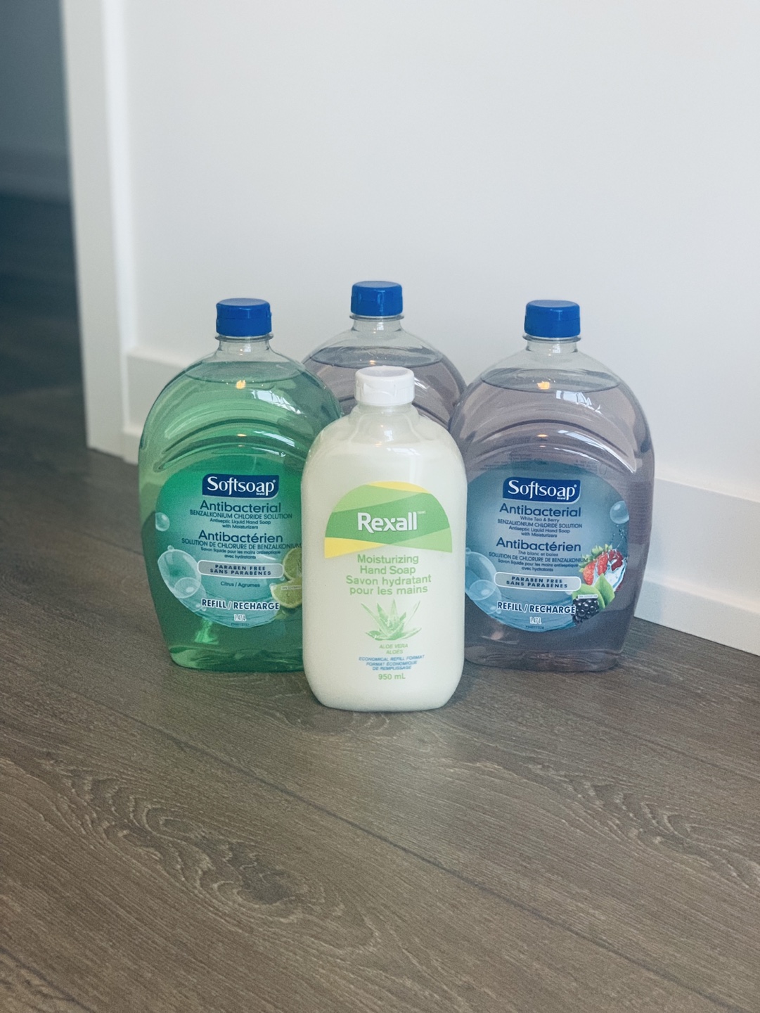 Hand liquid soap (set of 4)