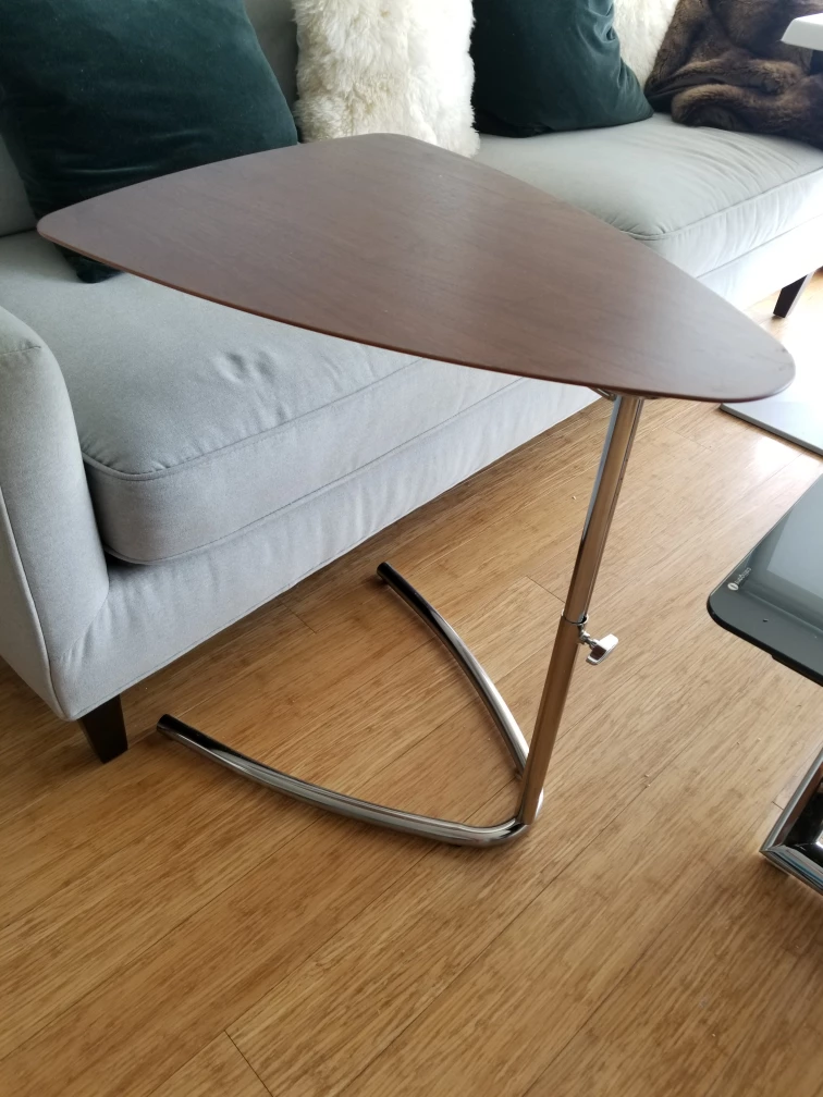 Adjustable sofa table