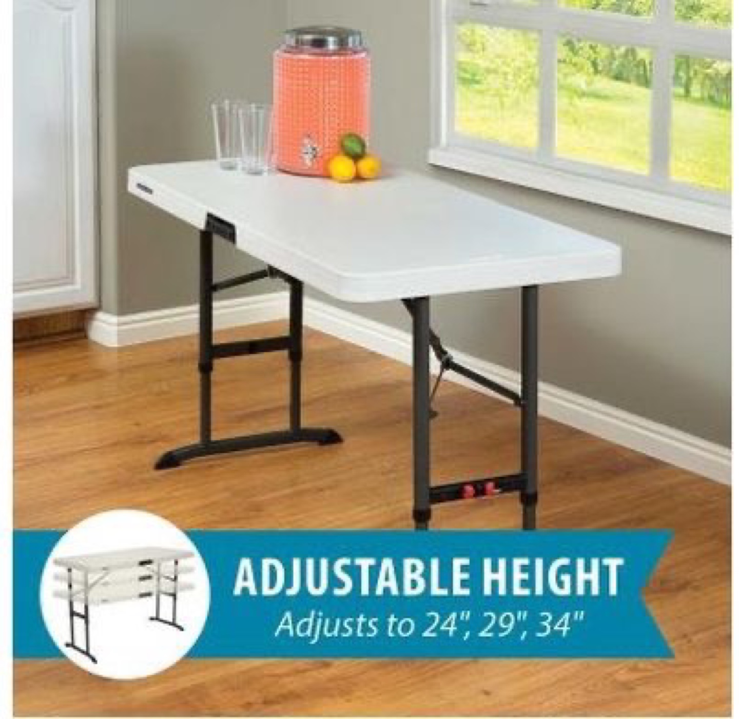 Lifetime Adjustable Height Table - photo 3