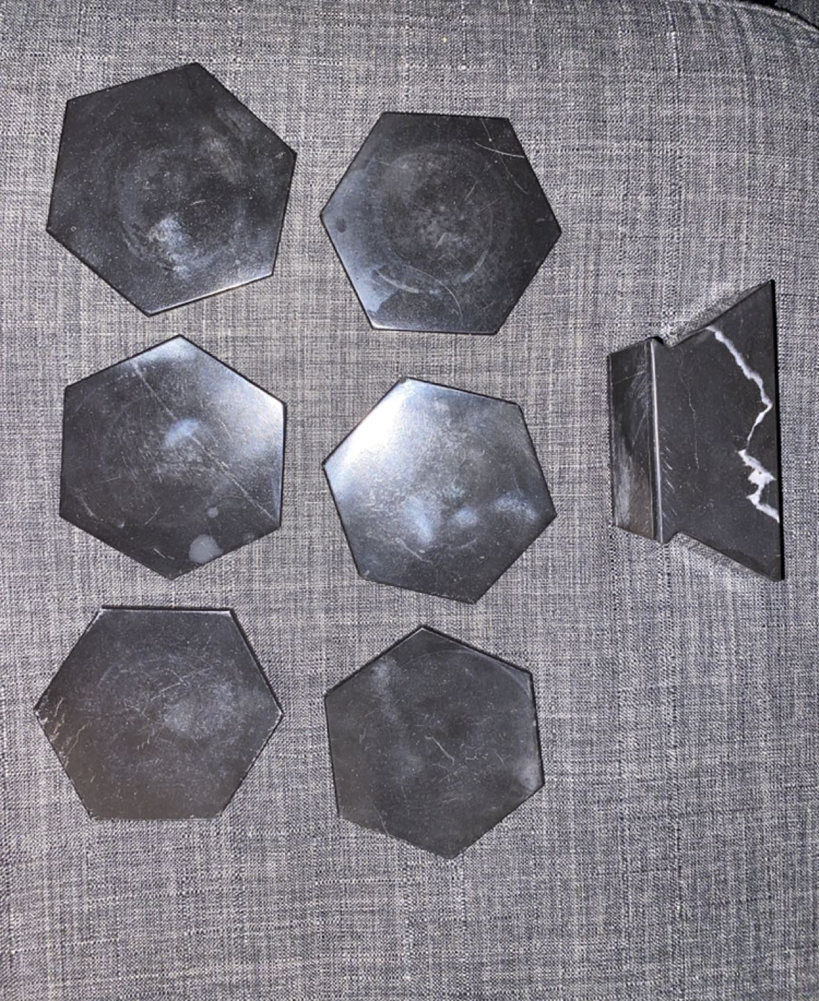 Black Stone/Marble Coasters - photo 2